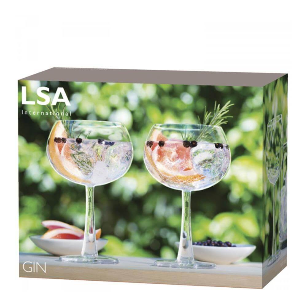 LSA Gin Balloon Glasses: Set Of 2